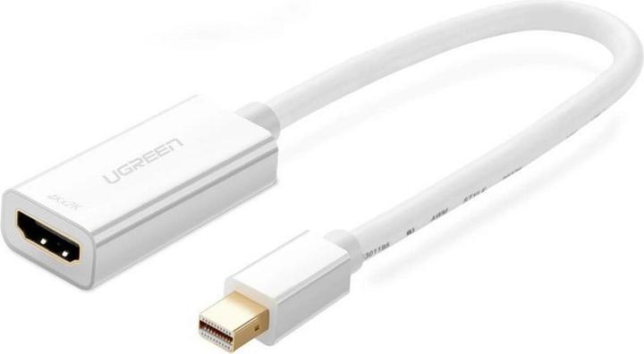 Produktbild Ugreen Mini Display Port zu HDMI Adapter Konverter 1080P (Mini DP, HDMI, 25 cm)