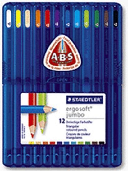 Produktbild Staedtler Ergo Soft Jumbo 158 (Mehrfarbig, 12 x)