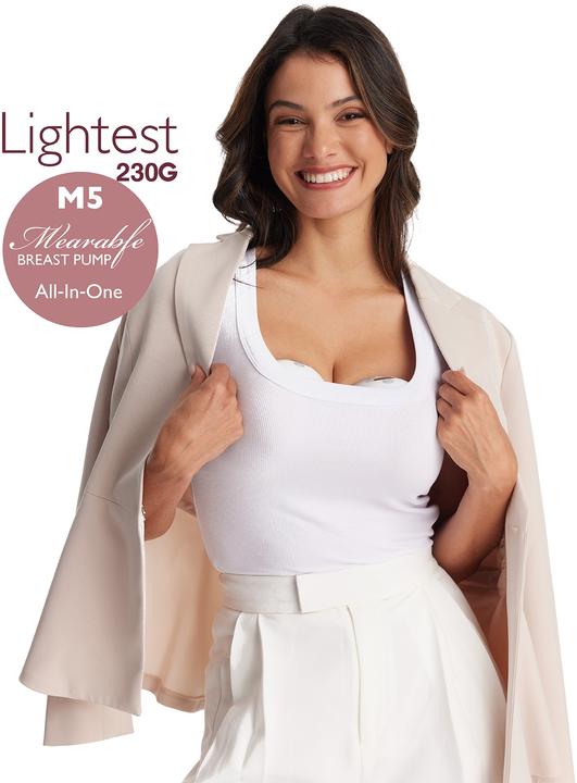 Actual product image Momcozy Double breast pump set