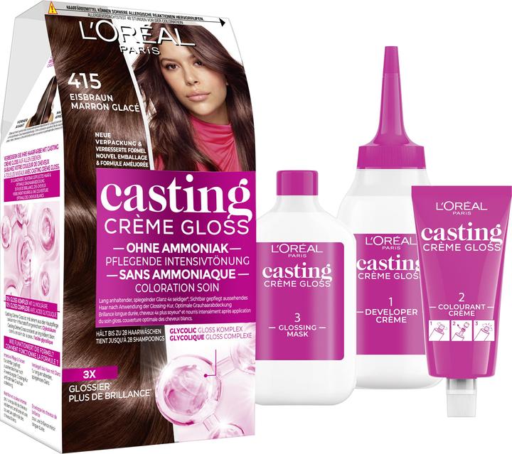 Immagine prodotto L'Oréal Paris Colata di crema lucida (415 Castagna fresca)
