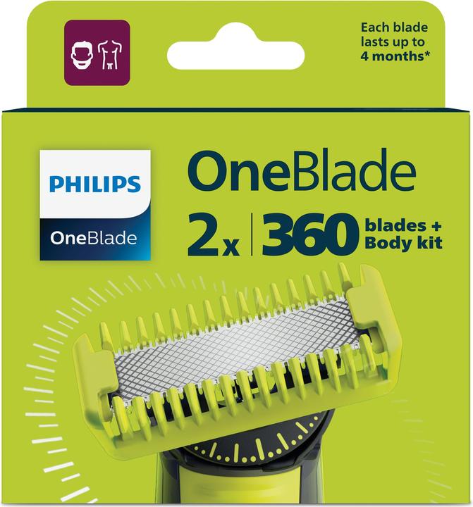 Actual product image Philips OneBlade Face + Body Kit (1 x)