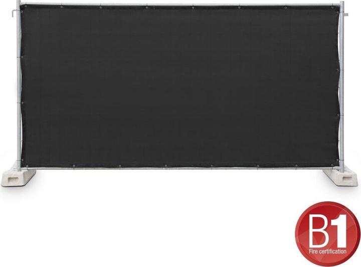 Produktbild Adam Hall 0159 X BAU 1 Bauzaunblende Gaze (1 Stk.)