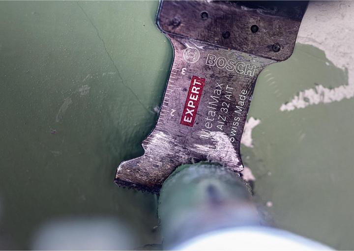 Actual product image Bosch Professional Zubehör Expert MetalMax PAIZ 45 AIT blade for multifunction tools, 45 mm