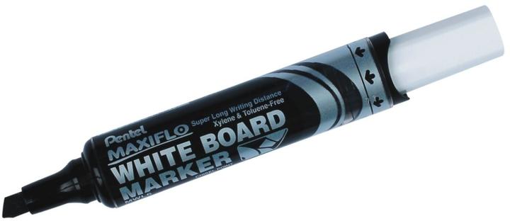 Immagine prodotto Pentel MAXIFLO - Marcatore per lavagna bianca punta angolare (Nero, 3 mm, 1 x)