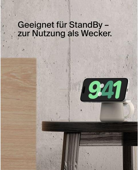 Image du produit Belkin BOOST Charge PRO 15W mag. Lad.Qi2 2in1 sand WIZ027vfH37 (15 W)