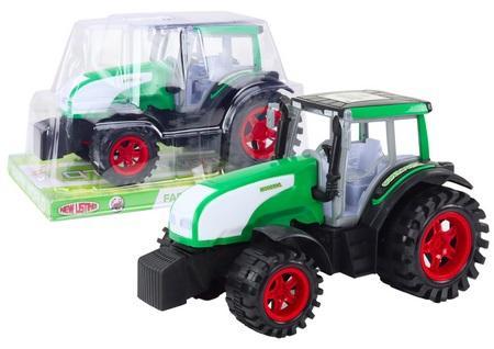 Produktbild Lean Toys Grüner Traktor mit Antrieb