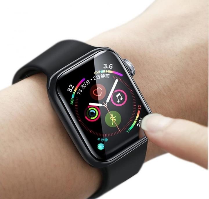 Actual product image Baseus Apple Watch 42mm Curved bulletproof glass