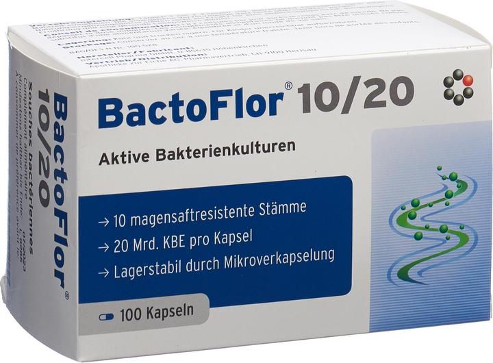 Produktbild Bactoflor 10/20 Kapsel (100 Stück, Kapseln, 119 g)