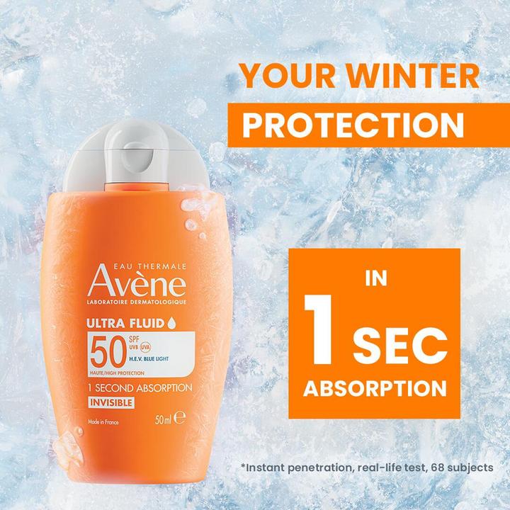 Immagine prodotto Avène Ultra Fluid Invisible (Crema solare viso, SPF 50, 50 ml, 68 g)