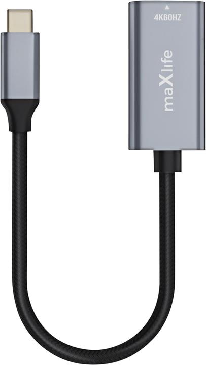 Image du produit Maxlife adaptateur MXHC-01 HDMI - USB-C 4K 60HZ noir (HDMI)