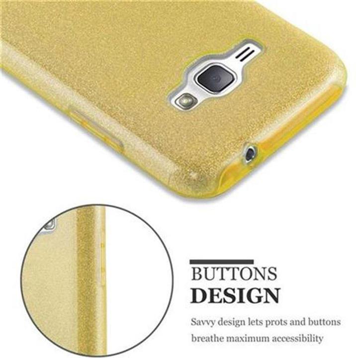 Productafbeelding Cadorabo TPU glitter (3-delig) hoesje (Samsung Galaxy J1 (2016))