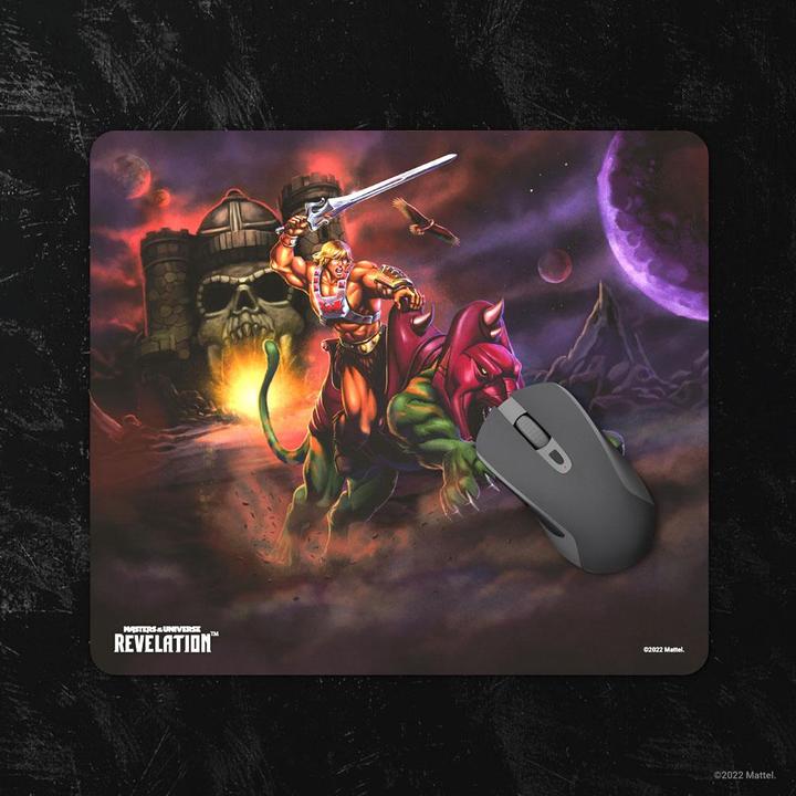 Image du produit Heo Games Les Maîtres de l'Univers : Revelation&trade Tapis de souris He-Man&trade et Battle Cat 25 x 22 cm