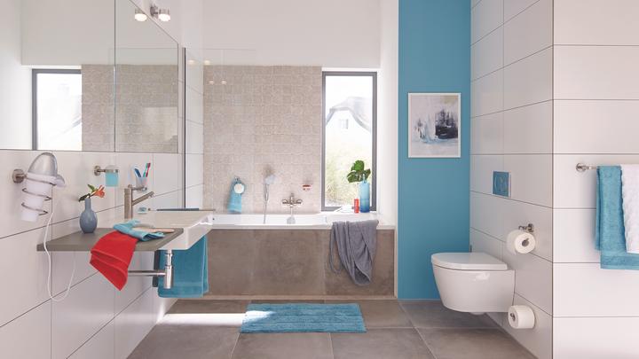 Immagine prodotto tesa Set di spazzole MOON WC con soluzione adesiva inclusa senza foratura