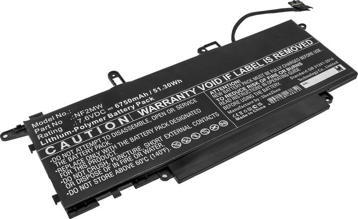 Actual product image AGI Battery compatible with Dell Latitude 7410 2-in-1 (6850 mAh)