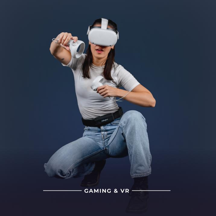 Actual product image Feelbelt Haptic Feedback Belt - Size 2 (Switch, PC, PS4, PS5)