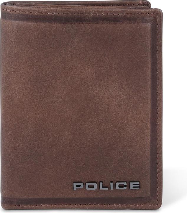 Police Geldbörse Leder 9 cm