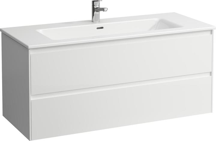 Laufen Pro S Set Lani complete set 1200, washbasin, 1 tap hole, incl. washbasin base, 1200x500x540mm