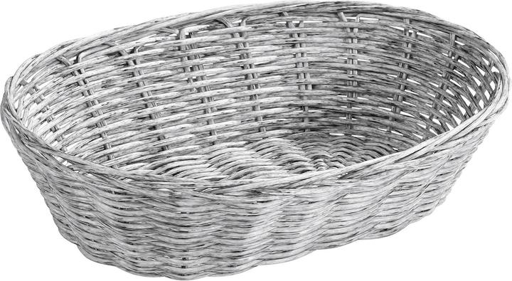 Kesper Brot-/Obstkorb Kunststoff grau