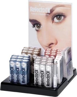 Actual product image Refectocil Display, empty without product content