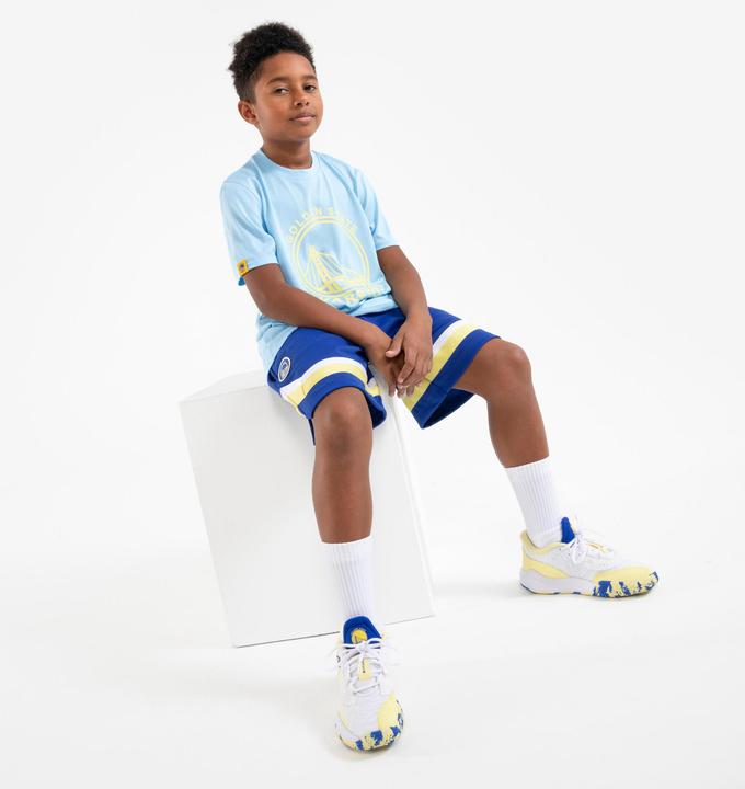 Produktbild Tarmak Kinder Basketball Schuhe niedrig NBA Warriors - Fast 900 Low-1 weiss (35)