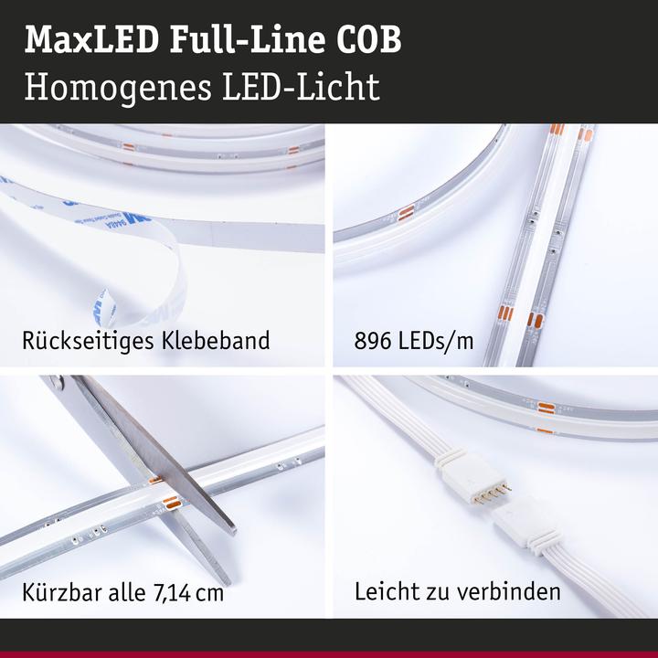Image du produit Paulmann MaxLED 1000 Full-Line COB Stripe Set (RGBW, 150 cm, Intérieur)