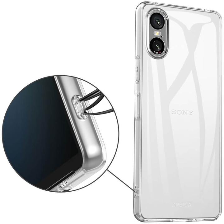 Image du produit Cover-Discount Sony Xperia 10 VI - Etui en caoutchouc silicone transparent (Sony Xperia 10 VI)