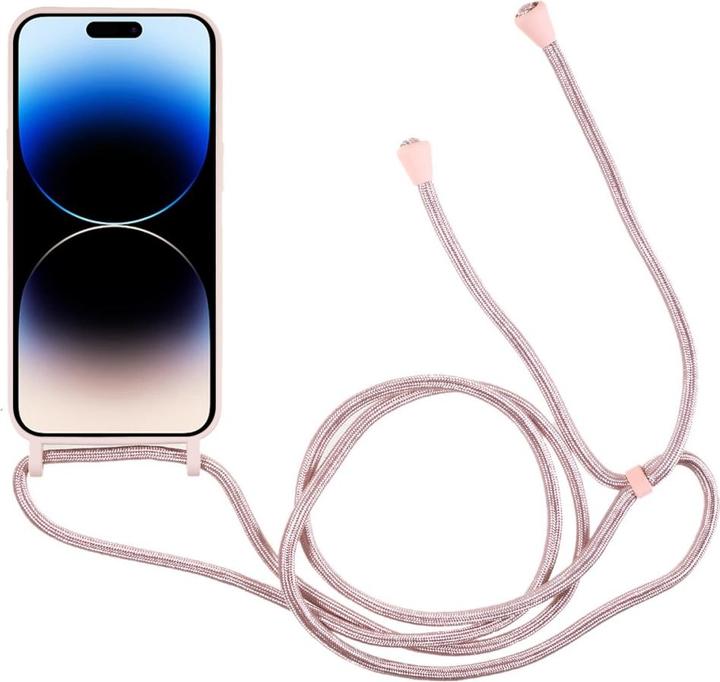 Produktbild Ueli Express Halsband Silikon Hülle mit Kreditkartenfach (Apple iPhone 15 Pro Max)