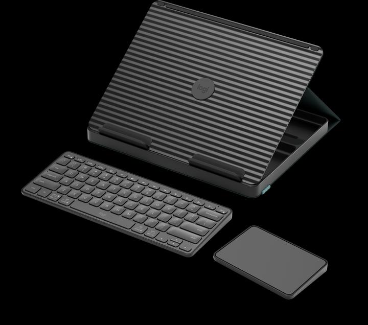 Produktbild Logitech Casa Pop-Up Desk (CH, Kabellos)