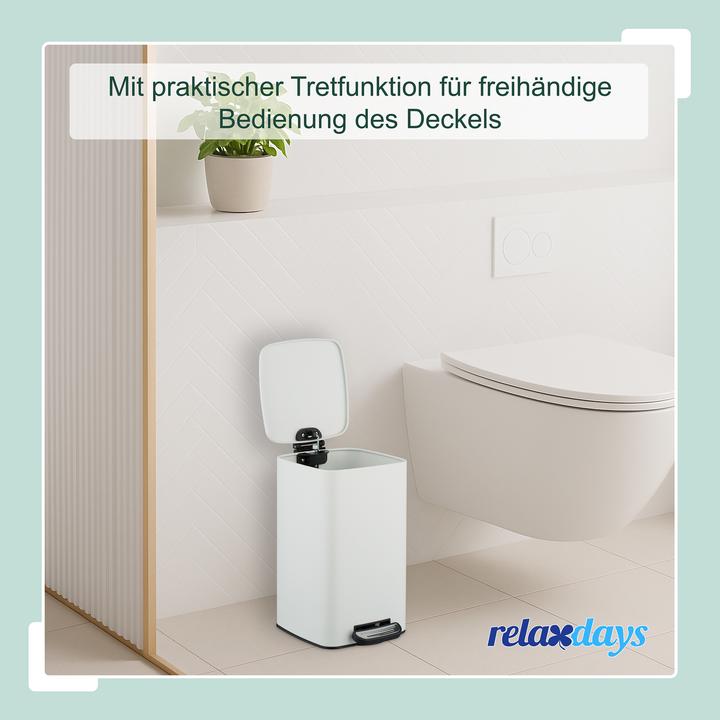 Immagine prodotto Relaxdays Secchio per rifiuti (8 l)