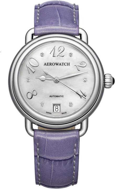 Aerowatch 1942 Lady Elegance Automatic (Analogue wristwatch, Swiss made, 35 mm)
