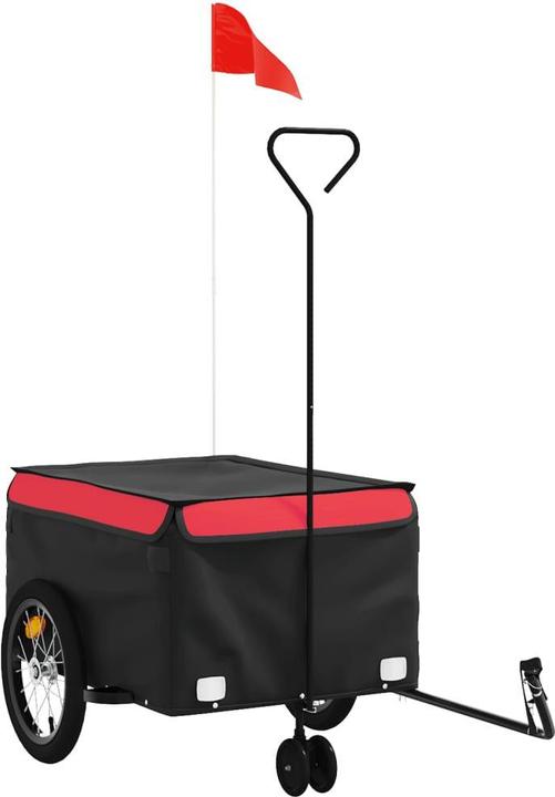 Image du produit VidaXL Fahrradanhänger 45 kg Eisen