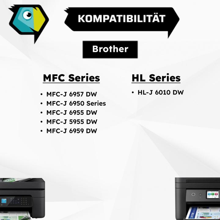 Produktbild Inkadoo Kompatibel Tinte für Brother LC-427XL (C)