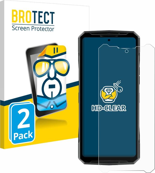 Immagine prodotto BROTECT Pellicola Trasparente (2 Pezzo/i, Doogee N10)