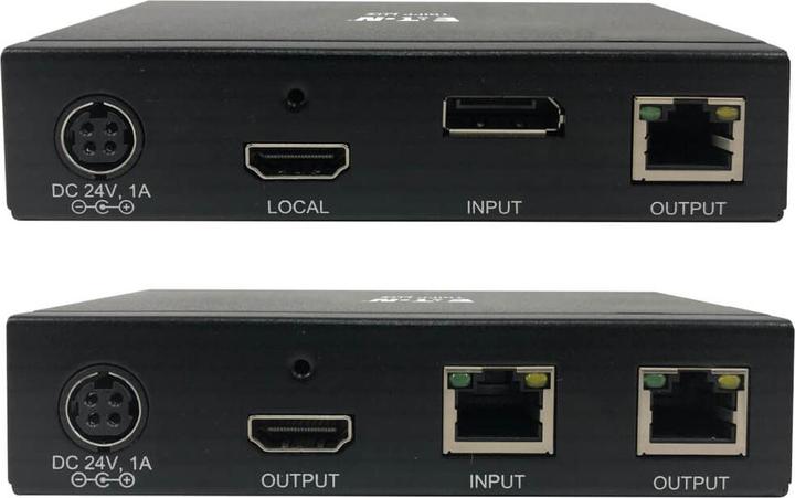 Produktbild Eaton DisplayPort to HDMI over Cat6 Extender Kit Transmitter/Transceiver 4K 60Hz HDR 4:4:4