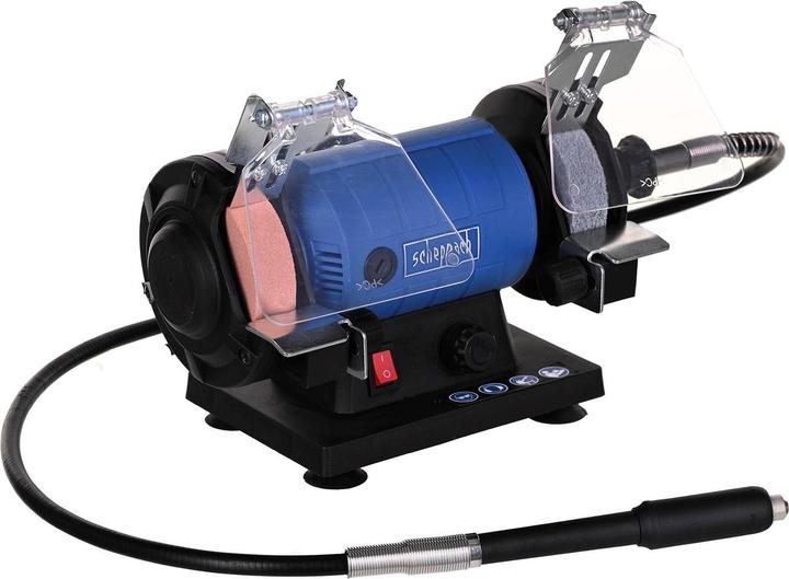 Scheppach Double grinder with flexible shaft HG35 (Bench grinder, 120 W)