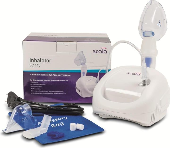 Immagine prodotto Scala Inalatore SC 145 con maschera di respirazione