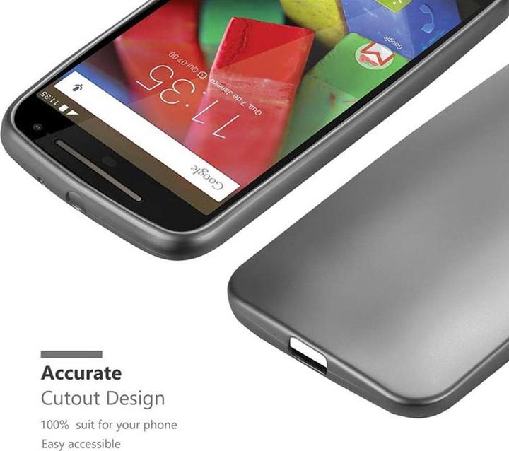 Immagine prodotto Cadorabo Copertura metallica opaca in TPU (Motorola Moto G2 (seconda generazione))
