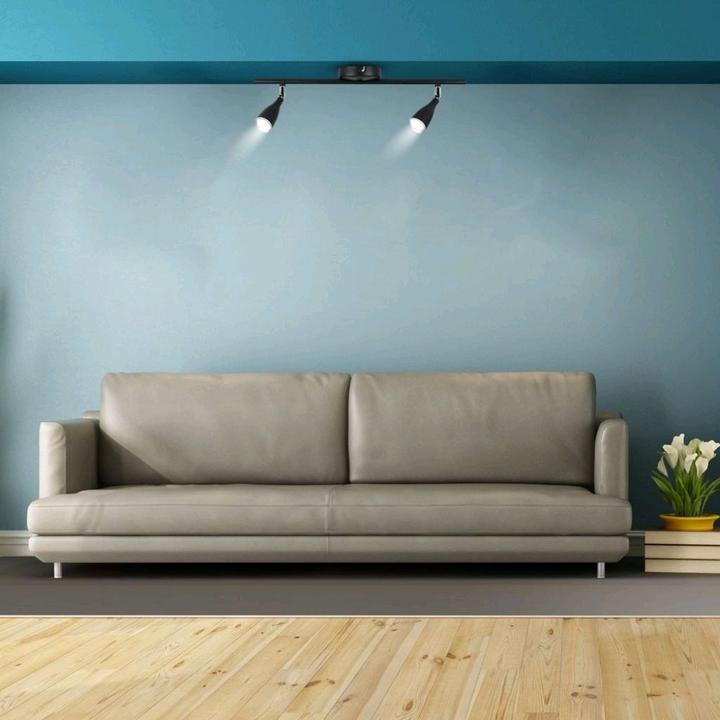 Produktbild V-TAC VT810 2 x 45W LED Wand Lampe Warm Weiss Schwarz (680 lm)