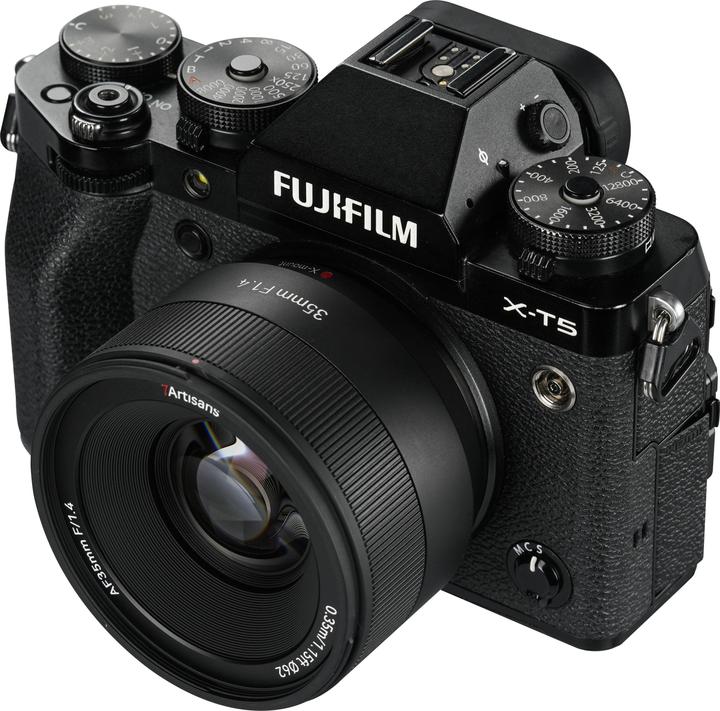 Actual product image 7artisans AF35F14B-FX AF35mm F1.4 Fuji (FX Mount) (Fujifilm X, APS-C / DX)