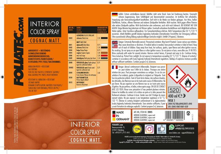 Image du produit Foliatec Peinture intérieure