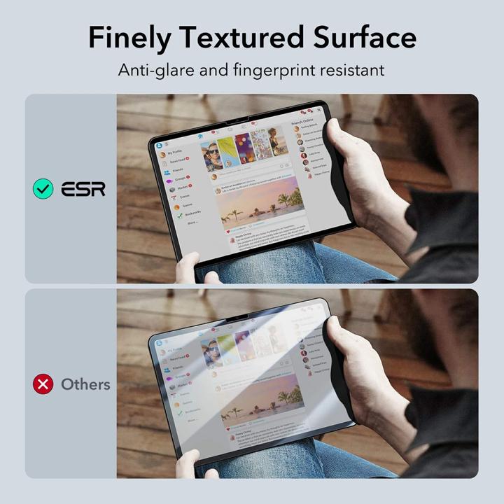 Produktbild ESR Magnetic (abnehmbar) Privacy Displayschutzfolie (1 Stück, iPad Air 11 2024 (M2))