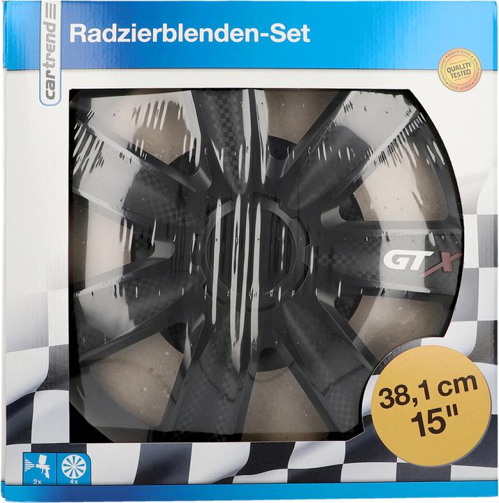 Immagine prodotto Cartrend RZB Modesto Carbon 15 sw, 4er (15")