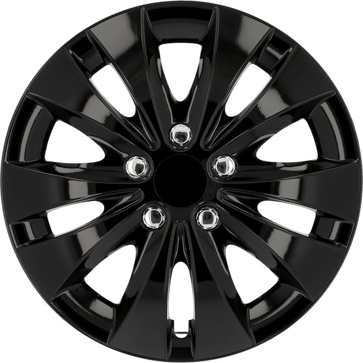 Produktbild Cartrend Radzierblende Storm 14 sw 4x (4 Stück, 14")