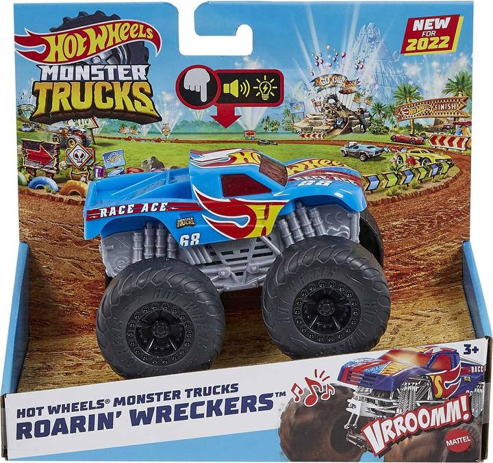 Produktbild Hot Wheels Monster Trucks Roarin Wreckers, assortiert