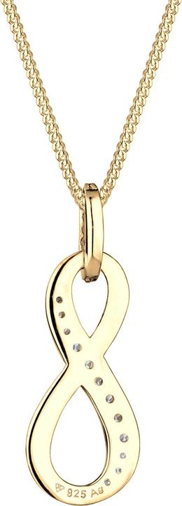 Immagine prodotto Elli Collana Infinity For Ever Simbolo Zirconia Argento 925 (Zirconia, Argento 925, 45 cm)