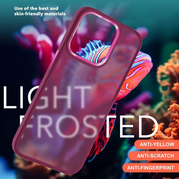 Image du produit Nalia Étui hybride Matt Transparent Frosted (Apple iPhone 15 Pro)