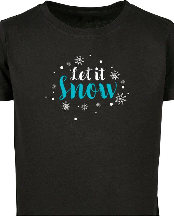 Image du produit Merchcode Tee short à manches courtes filles Let it snow - 177333 (158, 164)