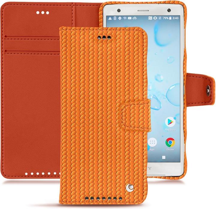 Actual product image Noreve Leather case wallet (Sony Xperia XZ2)