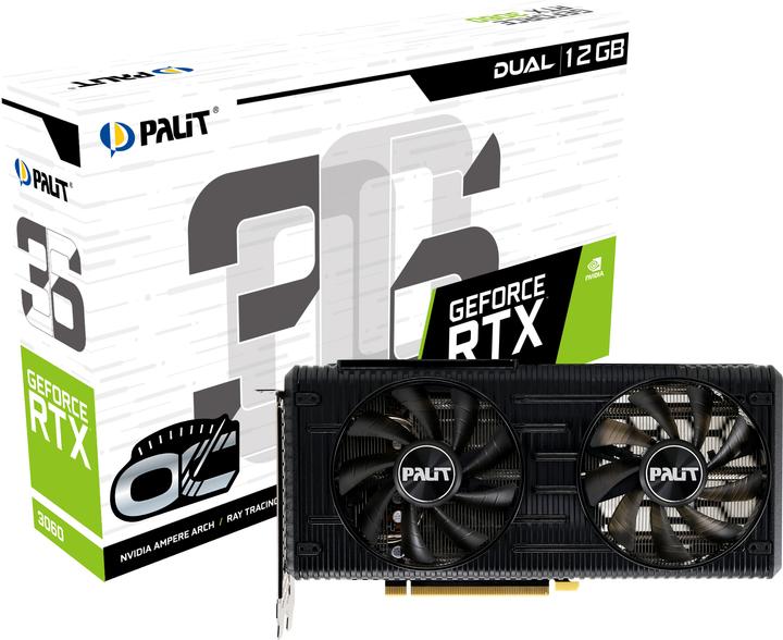 XpertVision Palit RTX3060 DUAL OC GDDR6 HDMI 3xDP (12 GB)