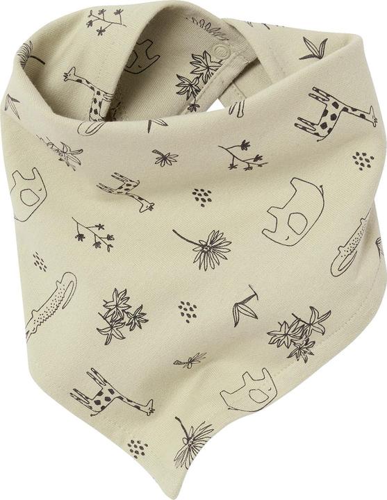 Actual product image Vertbaudet Baby-Set: Latzhose, Body & Halstuch, Dschungelmotive (80)